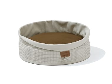 BAU¡¯HOUSE - Leather dogbasket by Giorgetti