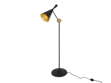 BEAT - LED adjustable brass floor lamp by Tom Dixon