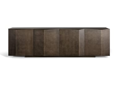 BERNOIS - Wooden sideboard with doors by Bonaldo