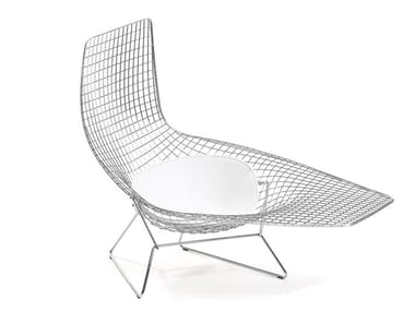 Bertoia -Steel Chaise Longue (Request Info)