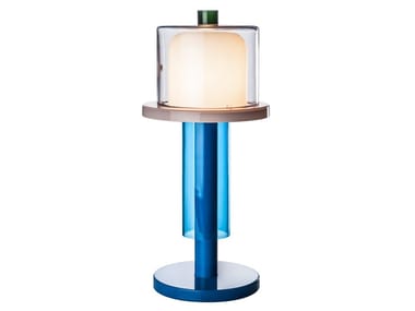 BHUSANAM - Blown glass table lamp by Venini