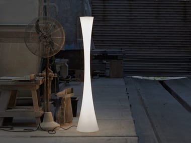 BICONICA POL - Polyethylene floor lamp with dimmer by Martinelli Luce