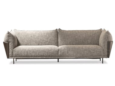 BLEND - Sectional fabric sofa by Bonaldo