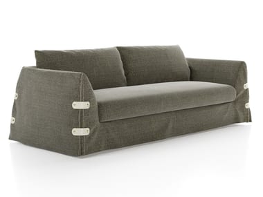 BOTTON UP - 3 seater fabric sofa by Liu Jo Living Collection