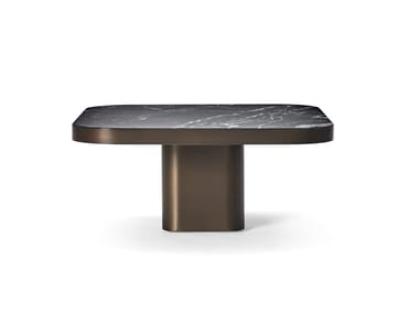 BOW COFFEE TABLE NO. 3 - Square brass coffee table by Classicon