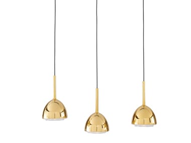 BRASS BELL - LED brass pendant lamp by Ligne Roset