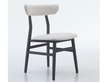 BRICK 221 - Upholstered open back fabric chair by Gervasoni