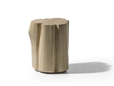 BRICK S - Wooden stool / coffee table by Gervasoni