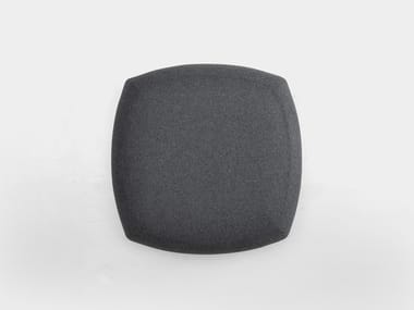 BRIONI UP - Fabric pouf with removable lining by Kristalia