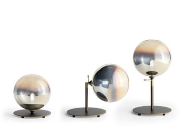 BULLES XL - LED Borosilicate glass table lamp by Reflex