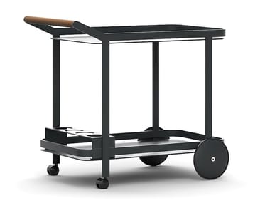 BUTLER - Aluminium garden trolley by Atmosphera