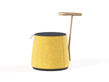 C1.8 - Round fabric pouf by Frezza