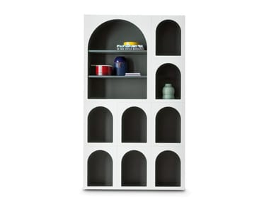 CABINET DE CURIOSIT? - Open modular wooden bookcase by Bonaldo