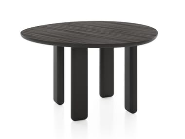 CAILLOU - Round wooden table by Liu Jo Living Collection