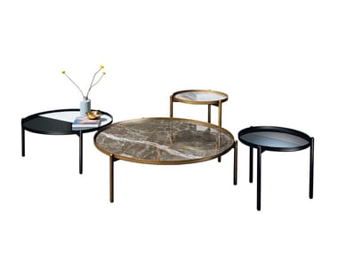 CAMPOS - Round coffee table by Sovet Italia