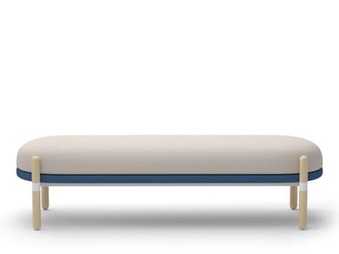 CAPSULE BENCH - Backless fabric bench seating by Casala