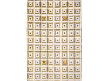 CEILING - Patterned rectangular velvet rug by Opinion Ciatti