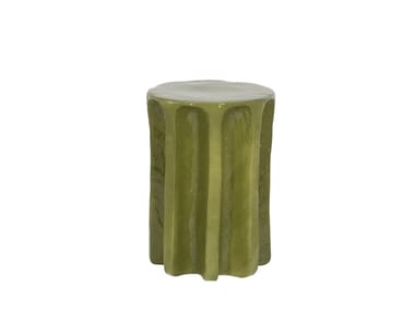 CHOUCHOU - Round ceramic side table by Pulpo