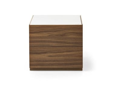 CITY - Bedside table with drawers by Calligaris