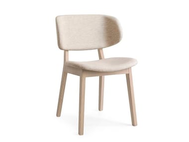 CLAIRE - Upholstered fabric chair by Calligaris