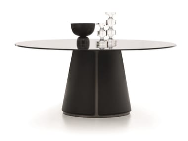 CLAIRE - Round crystal table by Ditre Italia