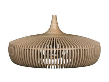 CLAVA DINE WOOD - Wood veneer pendant lamp by Umage