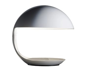 COBRA TEXTURE - STUDI?VO - Swivel resin table lamp by Martinelli Luce