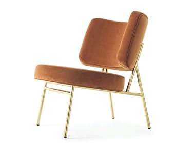 COCO - Upholstered fabric armchair by Calligaris