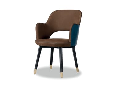 COLETTE - Chair with armrests by BAXTER