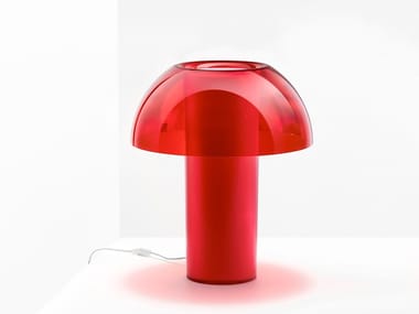 COLETTE L003TB - Polycarbonate table lamp by Pedrali