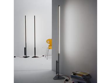 COLIBR? - LED Anodized aluminium floor lamp by Martinelli Luce