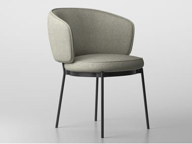 CONCORDE - Upholstered fabric chair by Casamania & Horm