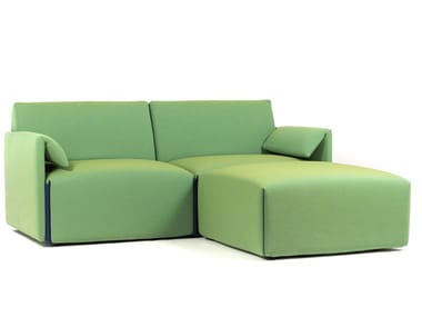 COSTUME - Modular fabric sofa with removable cover by Magis