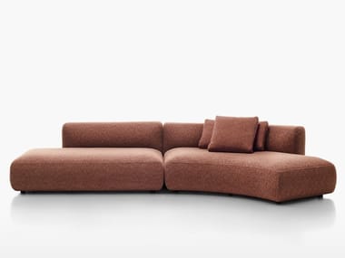 COSY CURVE - Sectional curved modular fabric sofa by MDF Italia