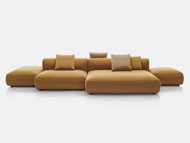 COSY ISLAND - Sectional modular fabric sofa by MDF Italia