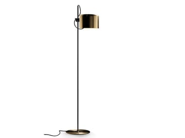 COUP? - GOLD - Adjustable floor lamp by Oluce