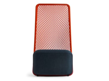 CRADLE - High-back technical fabric armchair by Moroso