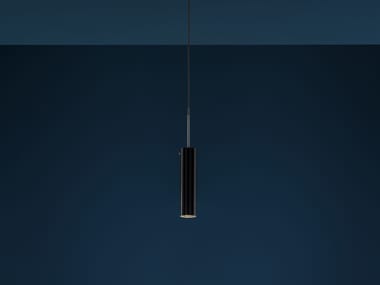 LUCENERA 504 - LED carbon fibre pendant lamp by Catellani & Smith