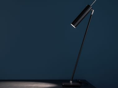 LUCENERA 500 - LED adjustable carbon fibre table lamp by Catellani & Smith