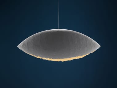 POSTKRISI 50 / 51 / 52 - LED glass-fibre pendant lamp by Catellani & Smith