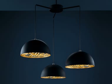 STCHU-MOON 02 CHANDELIER - LED aluminium pendant lamp by Catellani & Smith