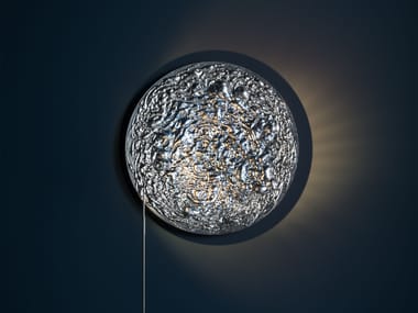 STCHU-MOON 08 - Aluminium wall lamp / floor lamp by Catellani & Smith