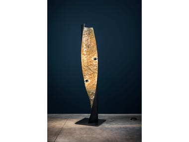 STCHU-MOON 09 - LED aluminium floor lamp by Catellani & Smith