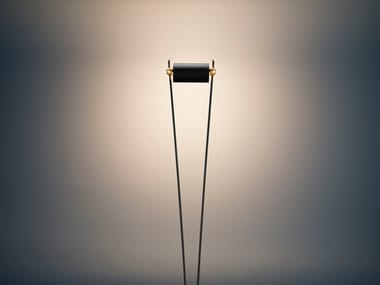 VI. F - LED adjustable painted metal floor lamp by Catellani & Smith