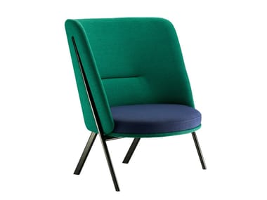 D70 - Fabric armchair by Tecta