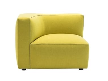 DADO SF0362 / SF0363 - Corner upholstered modular fabric armchair by Andreu World