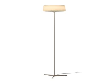 DAMA - Metal and paper LED floor lamp by Vibia