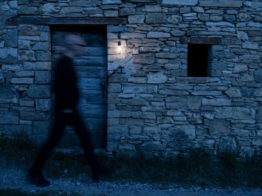 HAZARD - LED metal outdoor wall lamp by Davide Groppi