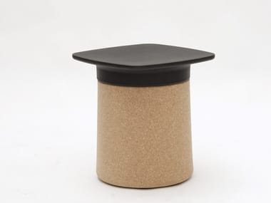 DEGREE - Cork stool / coffee table by Kristalia