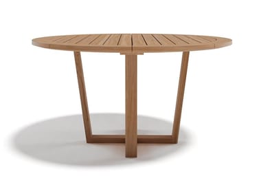 DESERT - Round teak garden table by Atmosphera